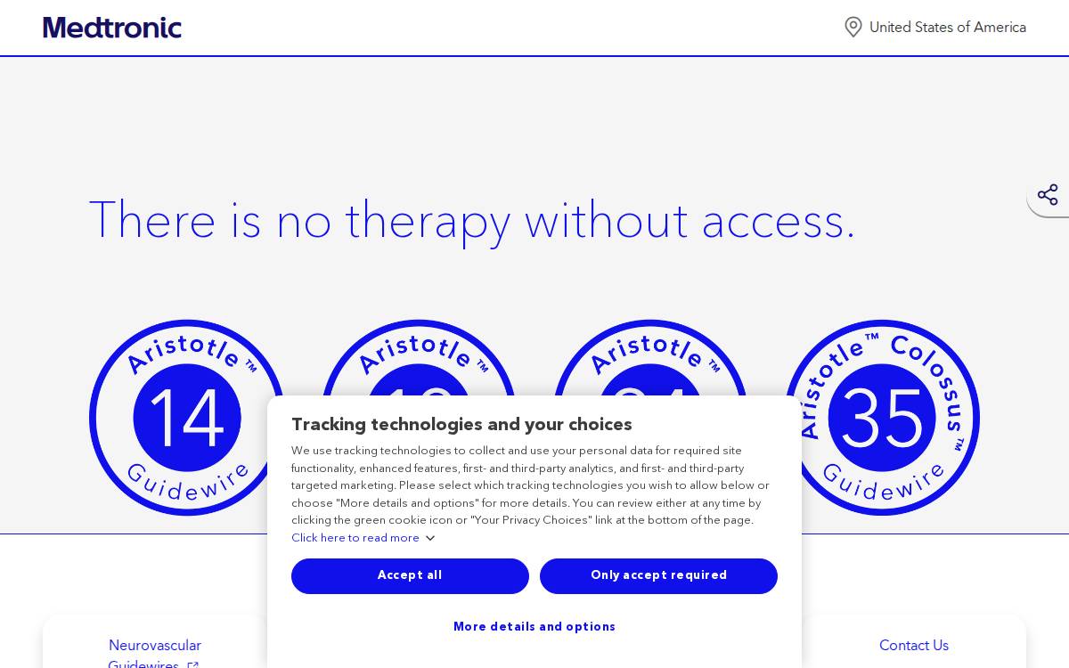 Scientia Vascular website preview