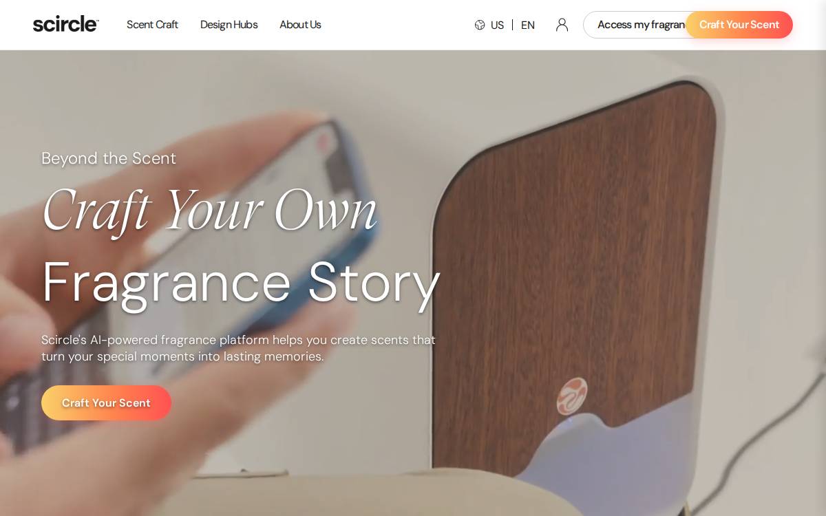 Scircle website preview