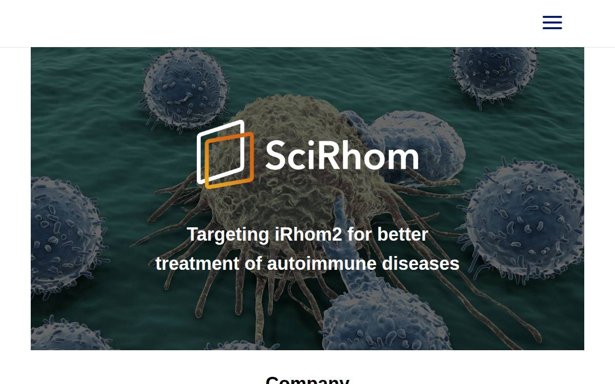 Scirhom website preview