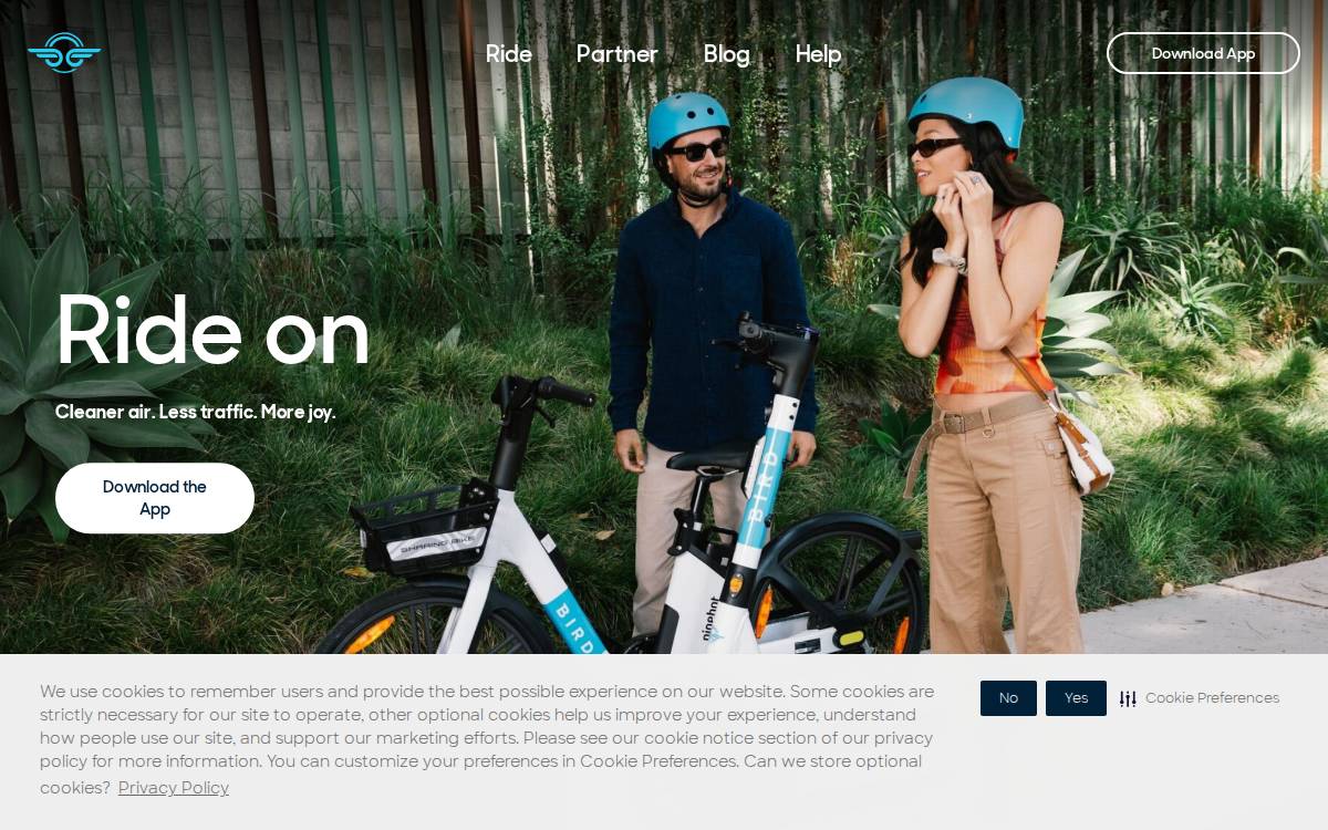 Scoot website preview
