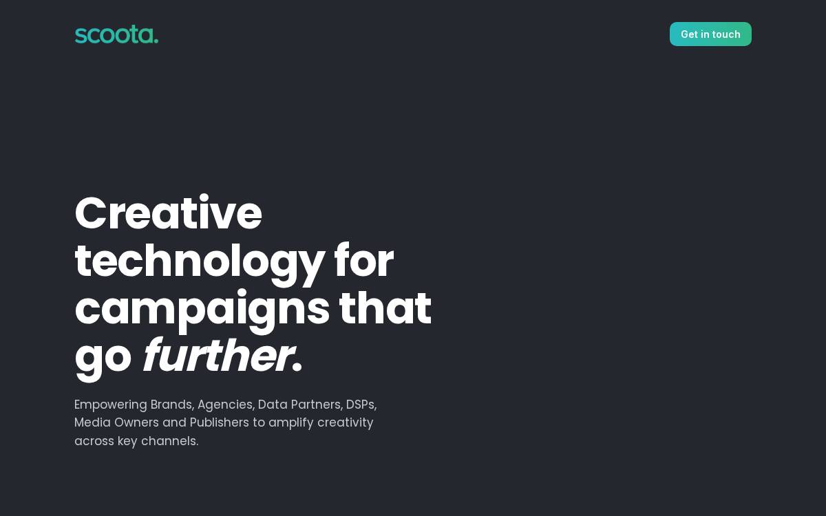 Scoota website preview