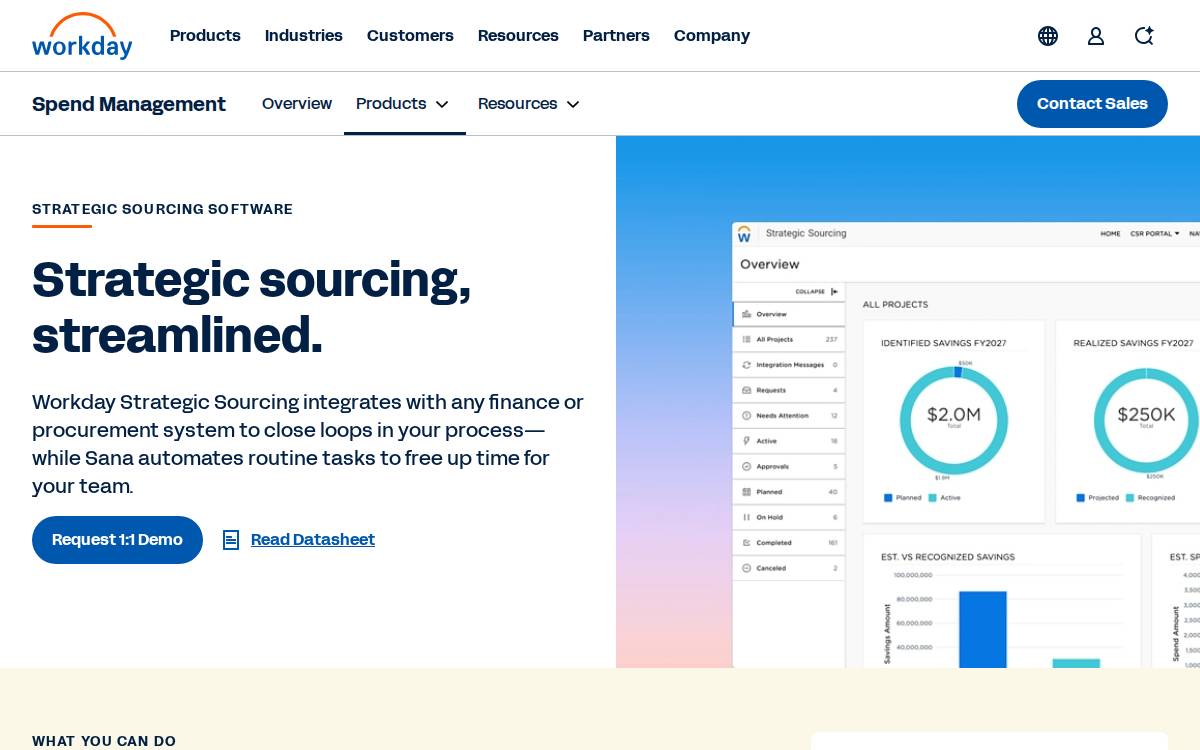 Scout RFP website preview