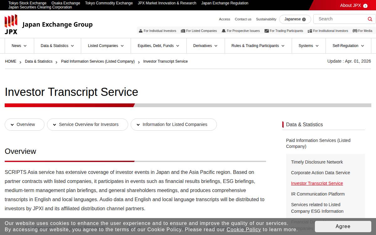 SCRIPTS Asia website preview