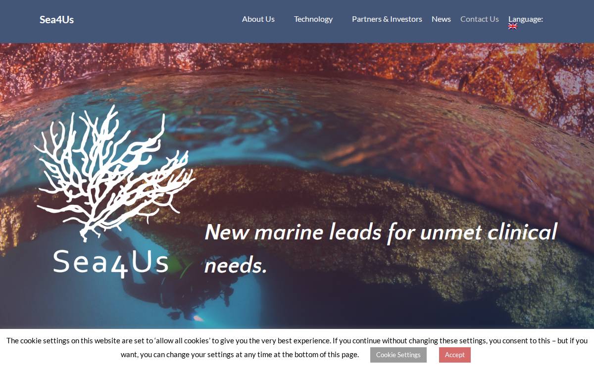 Sea4us website preview