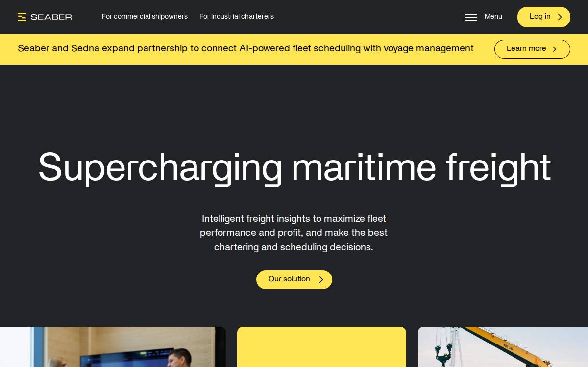 Seaber website preview