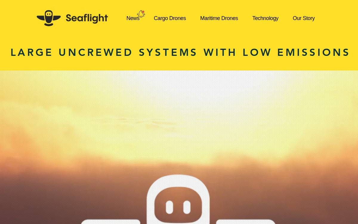 Seaflight Technologies website preview