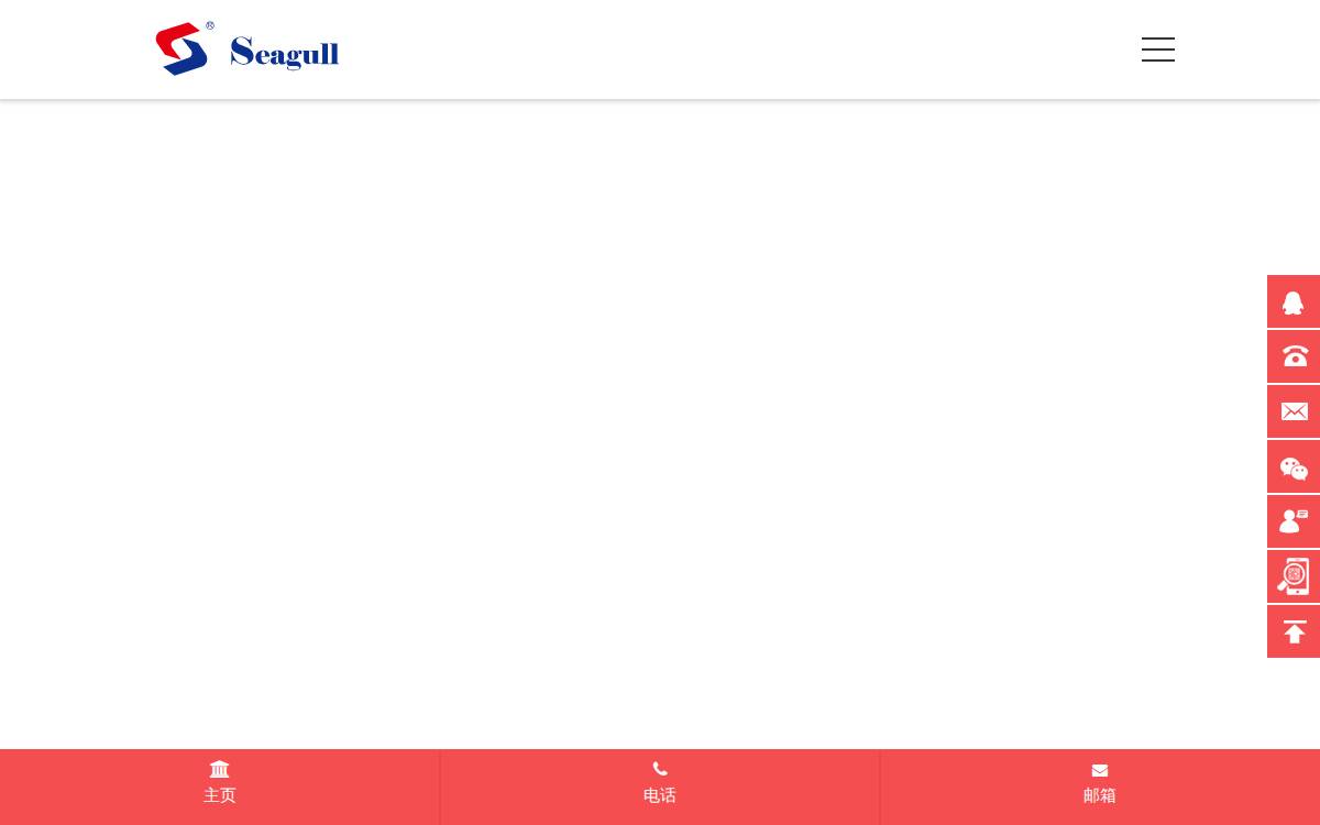 海鸥股份 (Seagull) website preview