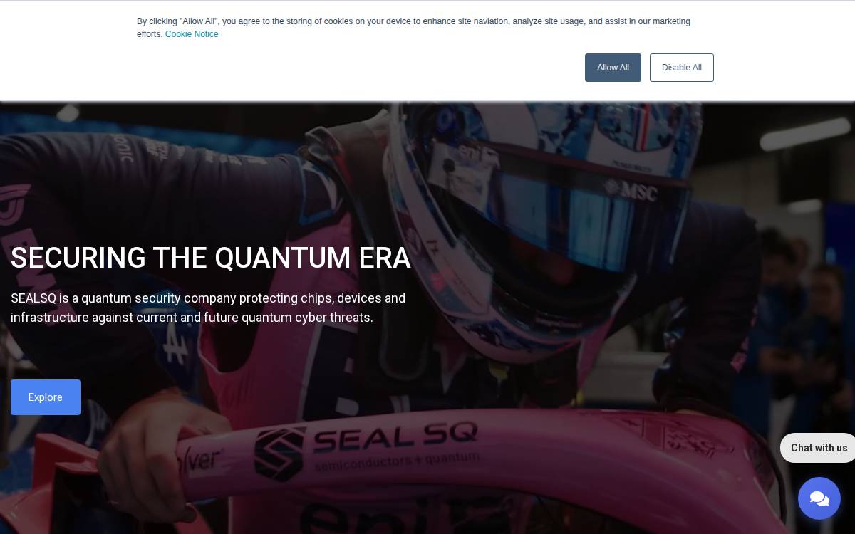 Sealsq website preview