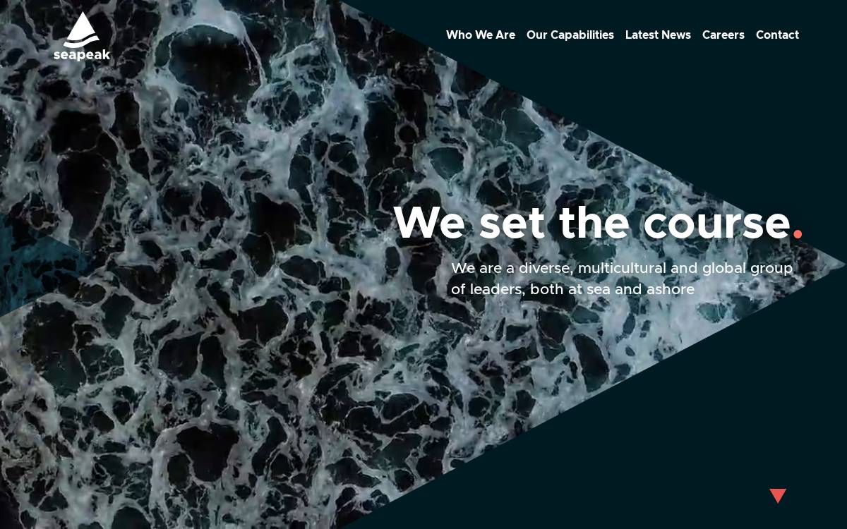 Seapeak website preview