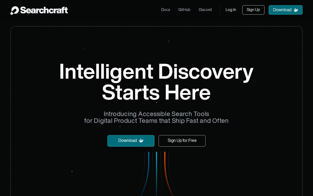Searchcraft website preview