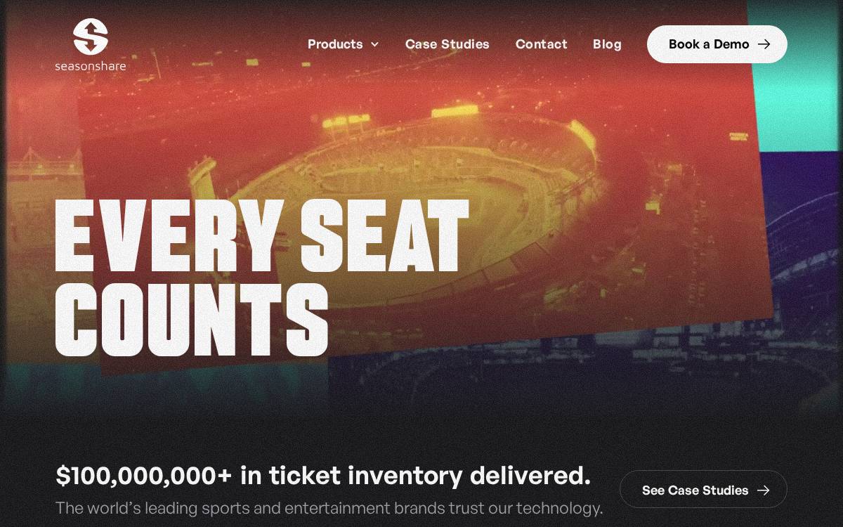 Season Share website preview