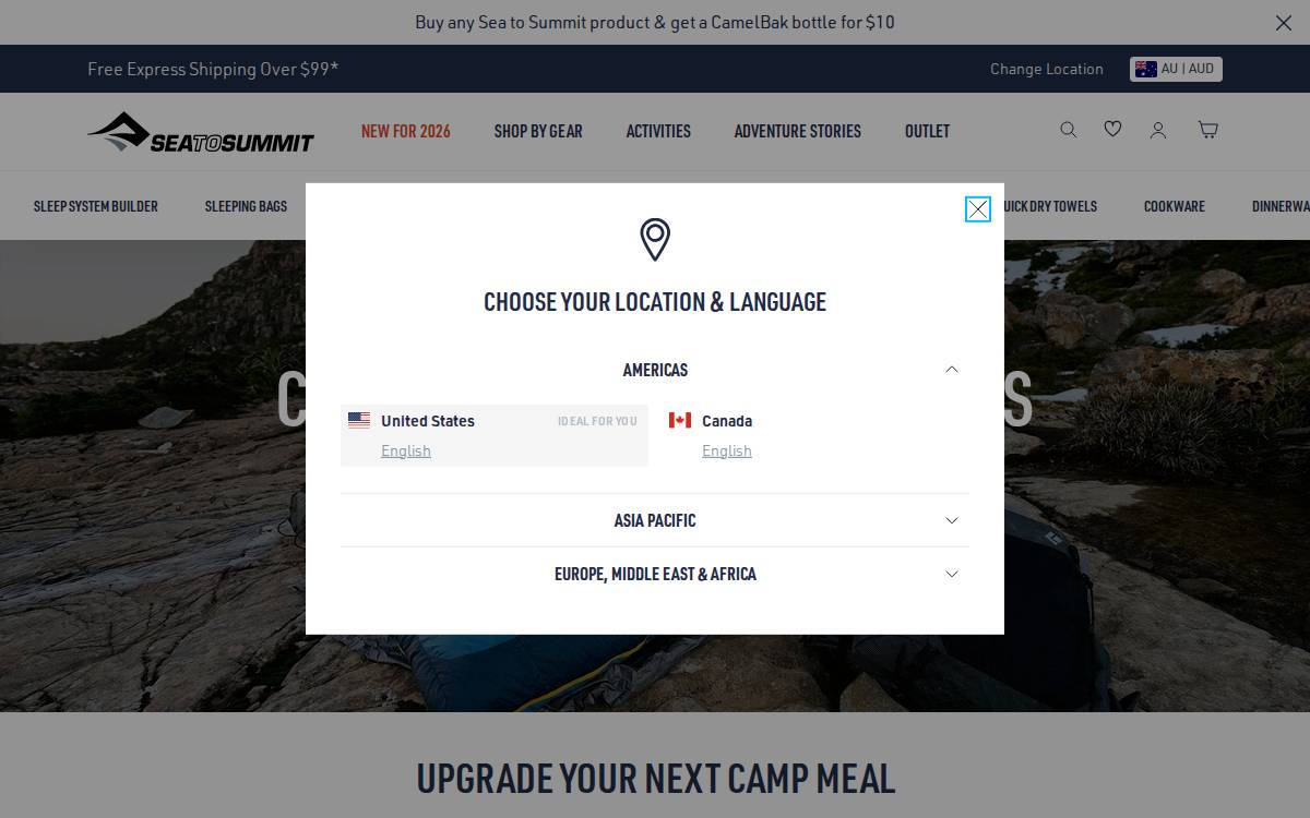 Seatosummit website preview