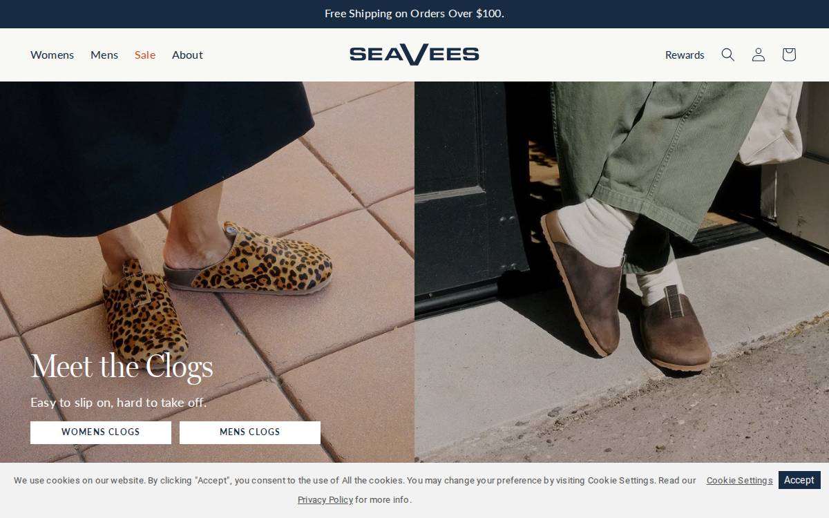 SeaVees website preview