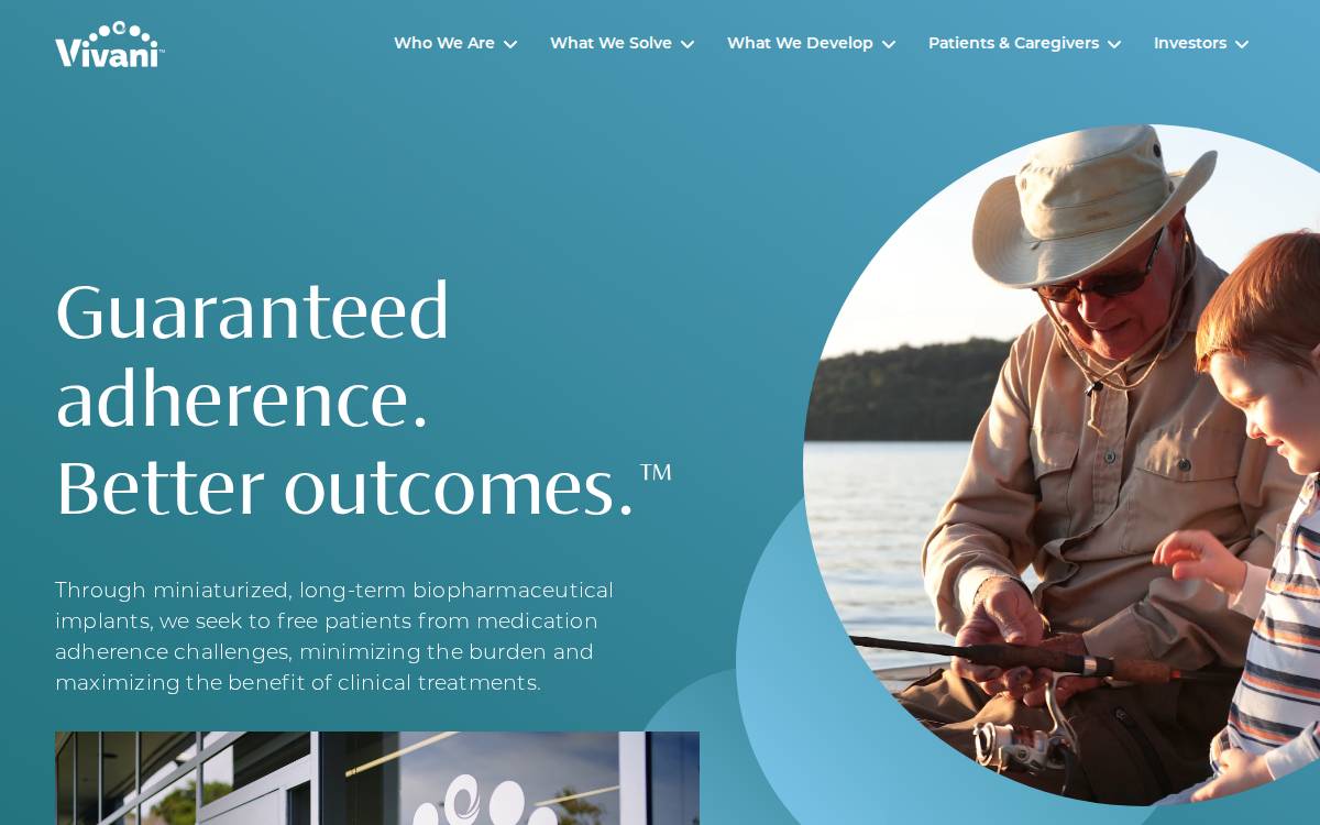 Second Sight Medical Products website preview