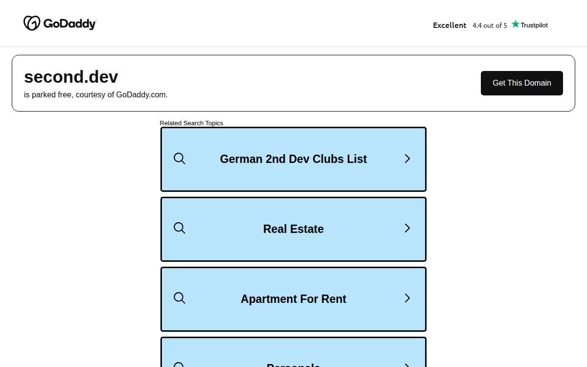 Second website preview