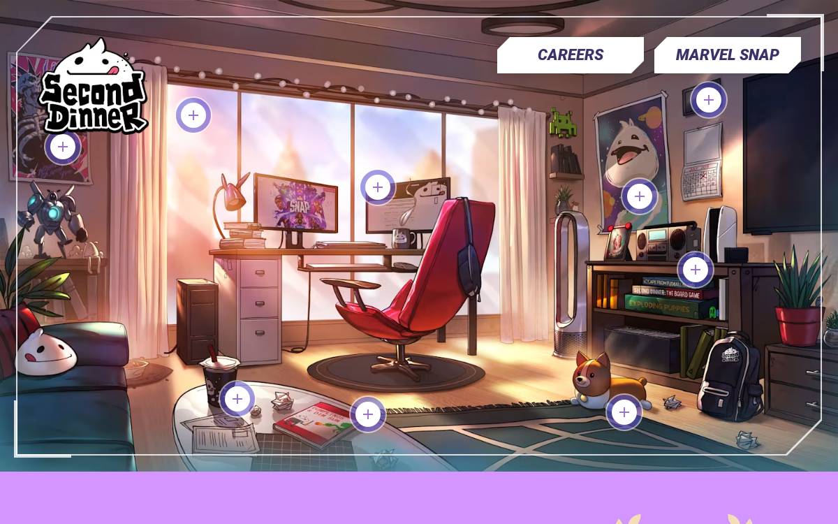 Second Dinner website preview