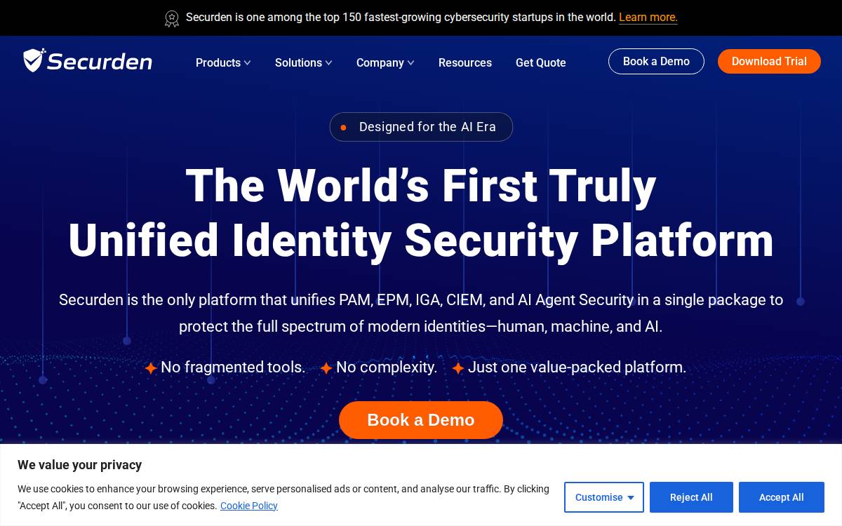 SECURDEN* Security website preview