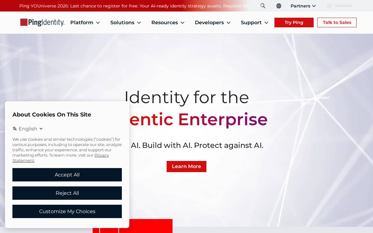 Securedtouch website preview