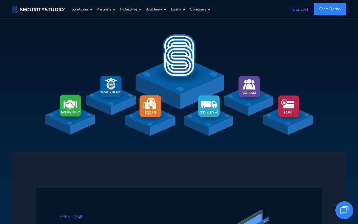 SecurityStudio website preview