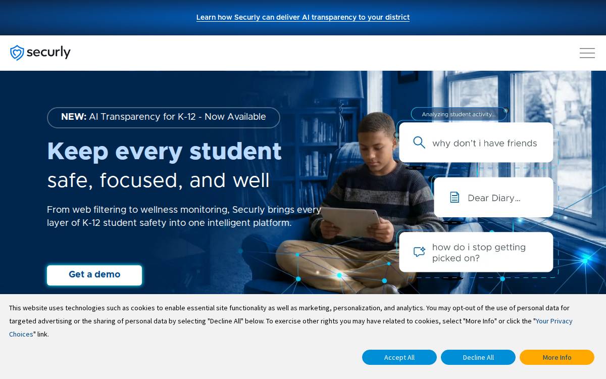 Securly website preview