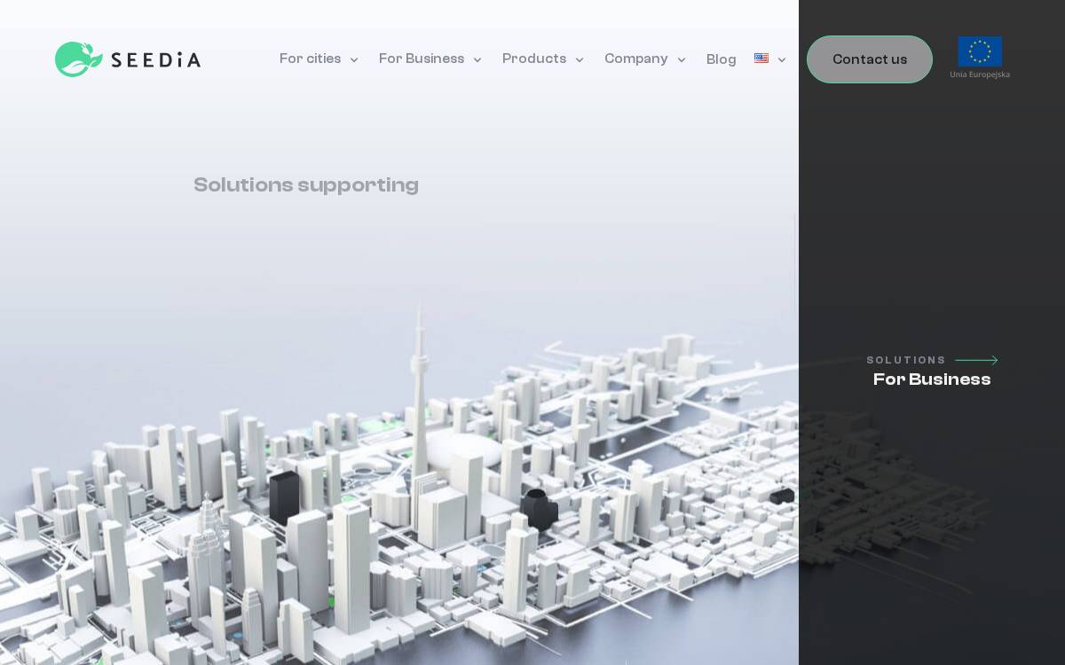 Seedia website preview