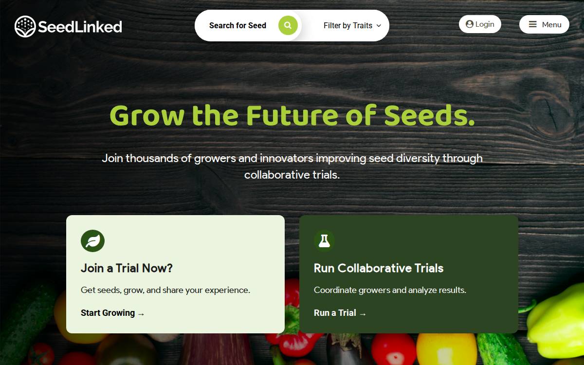 SeedLinked website preview