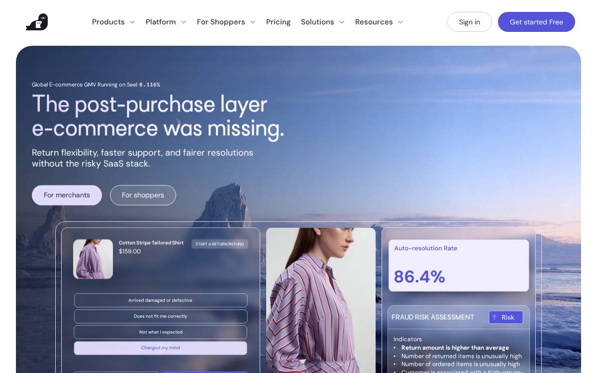 Seel website preview