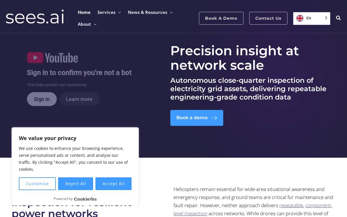 sees.ai website preview