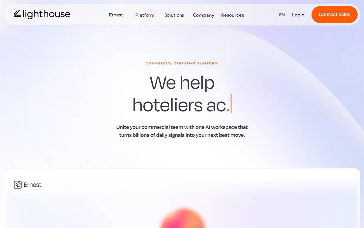 Seetransparent website preview