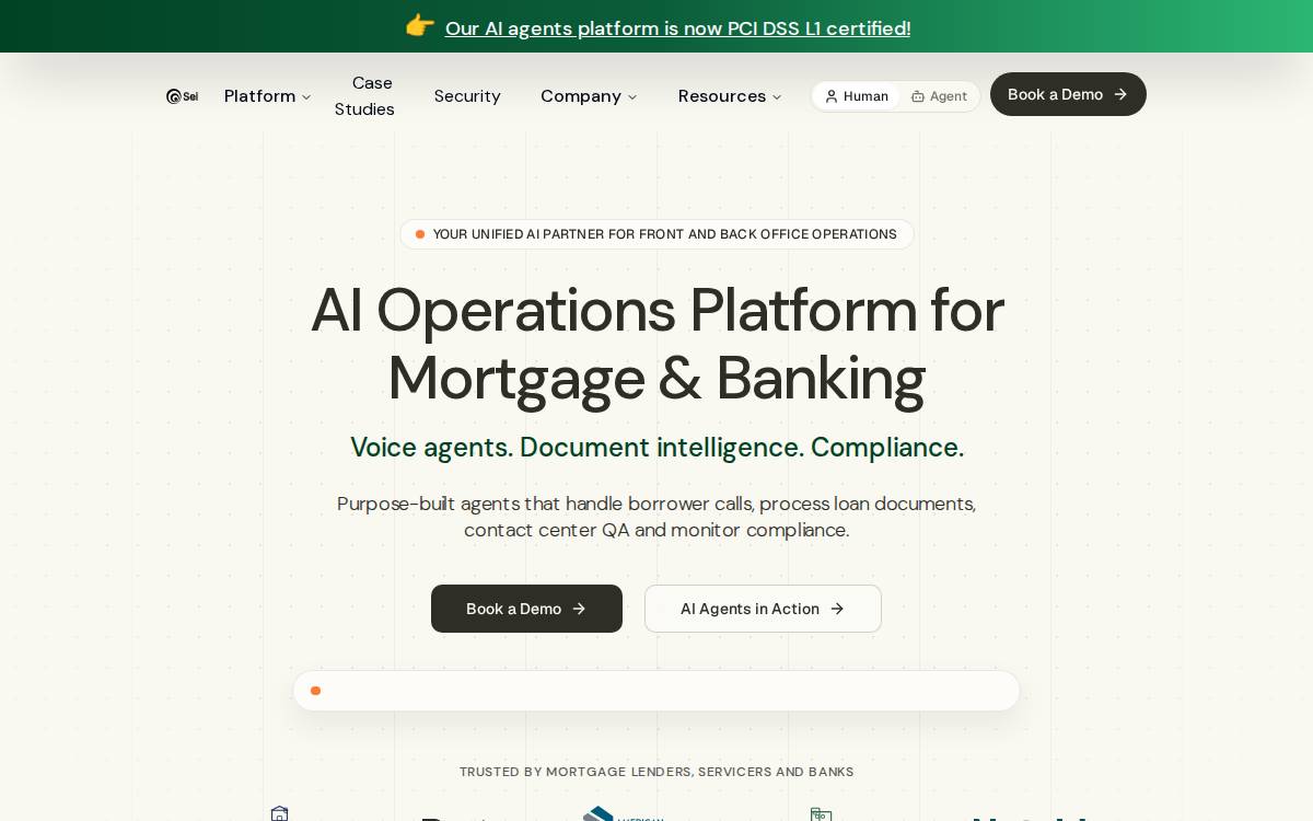 Sei AI website preview