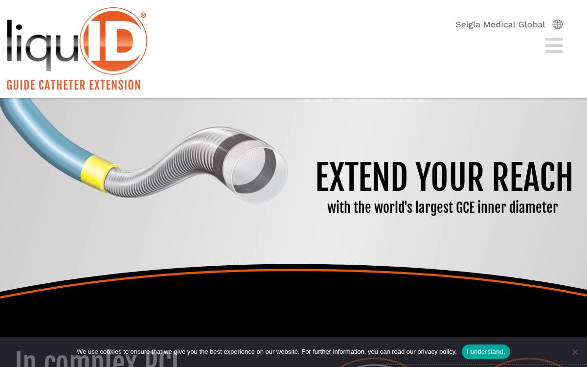 Seigla Medical website preview