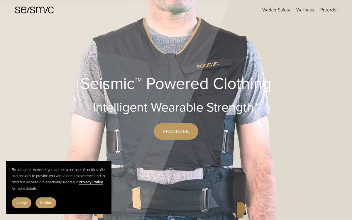 Seismic website preview