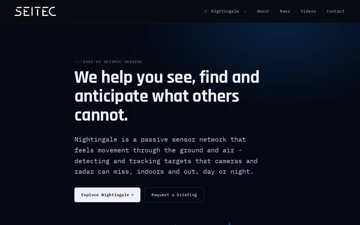Seitec website preview