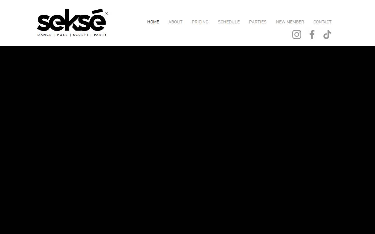 Sekse Fit website preview