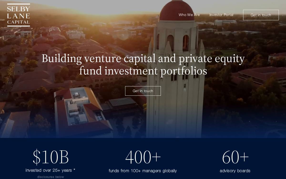 Selby Lane Digital website preview