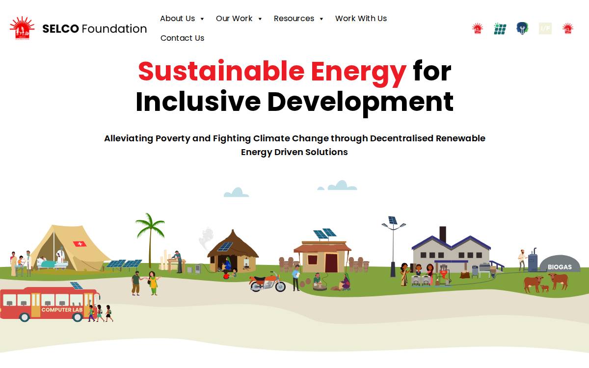 Selcofoundation website preview