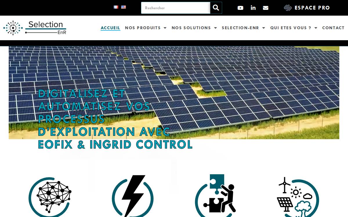 Selection-ENR website preview