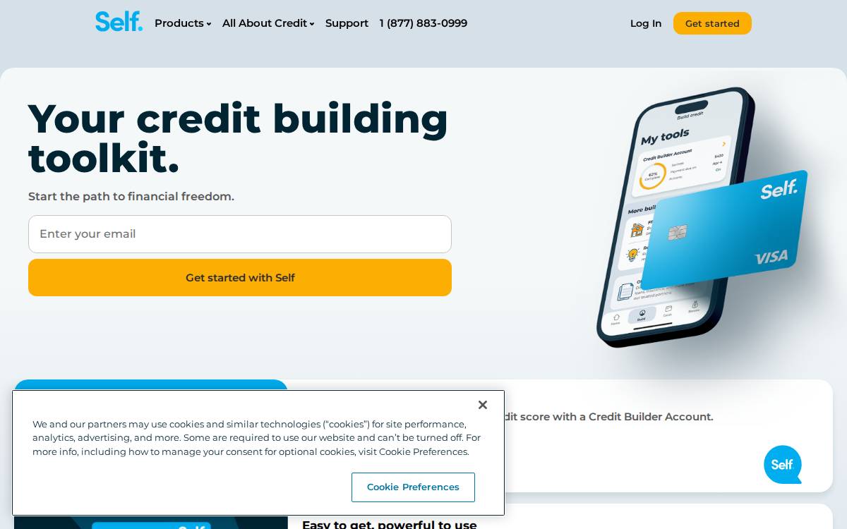 Self website preview