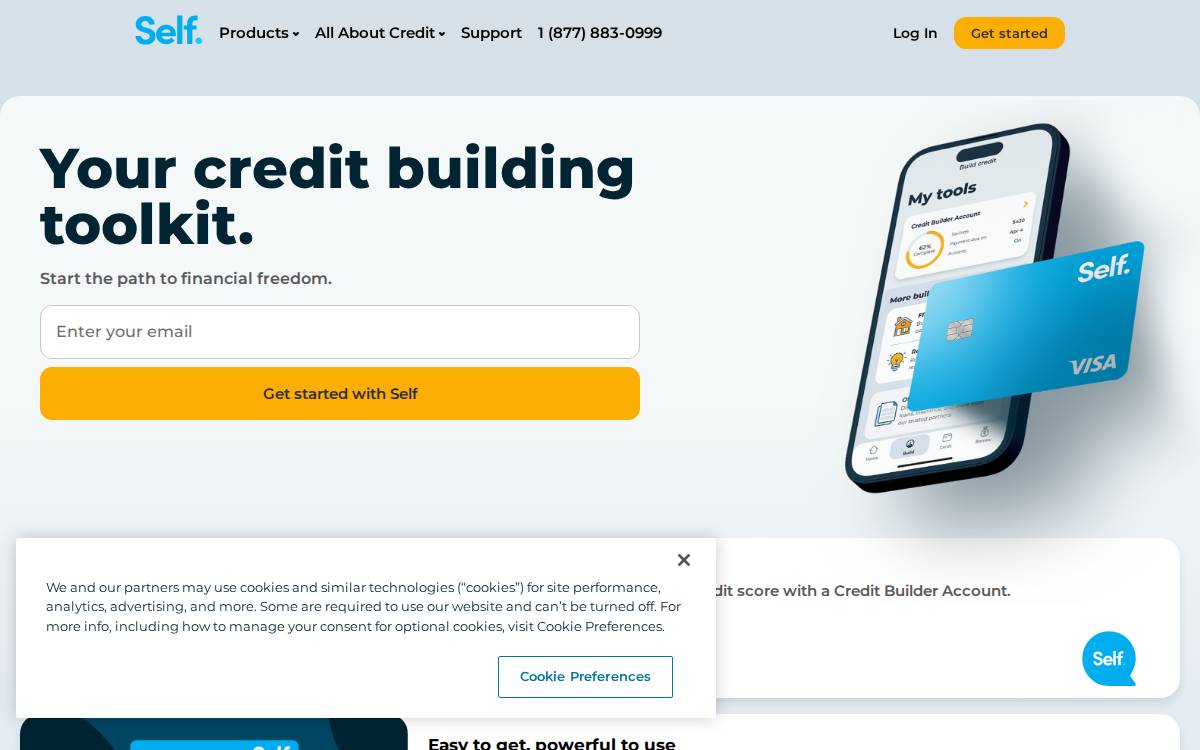 Self website preview