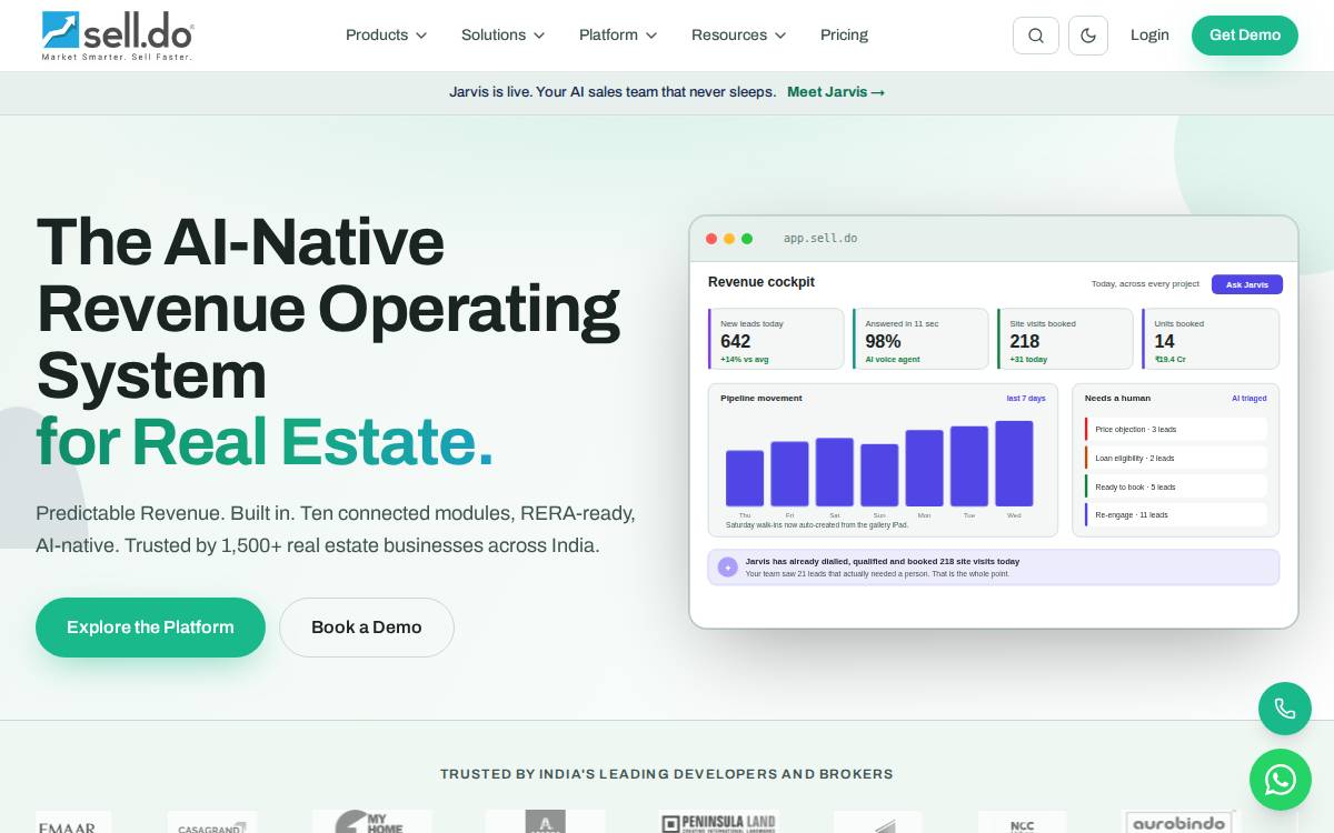 Sell website preview