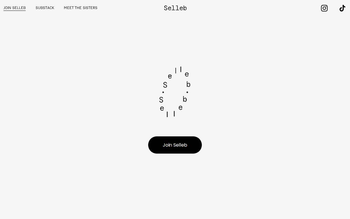 Selleb website preview