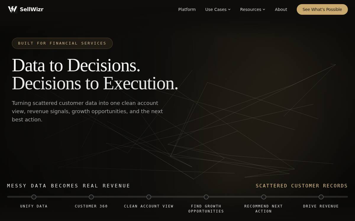 SellWizr website preview