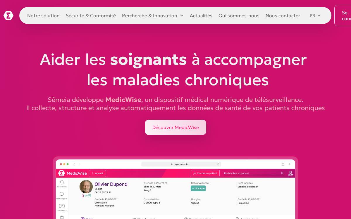 SÊMEIA website preview