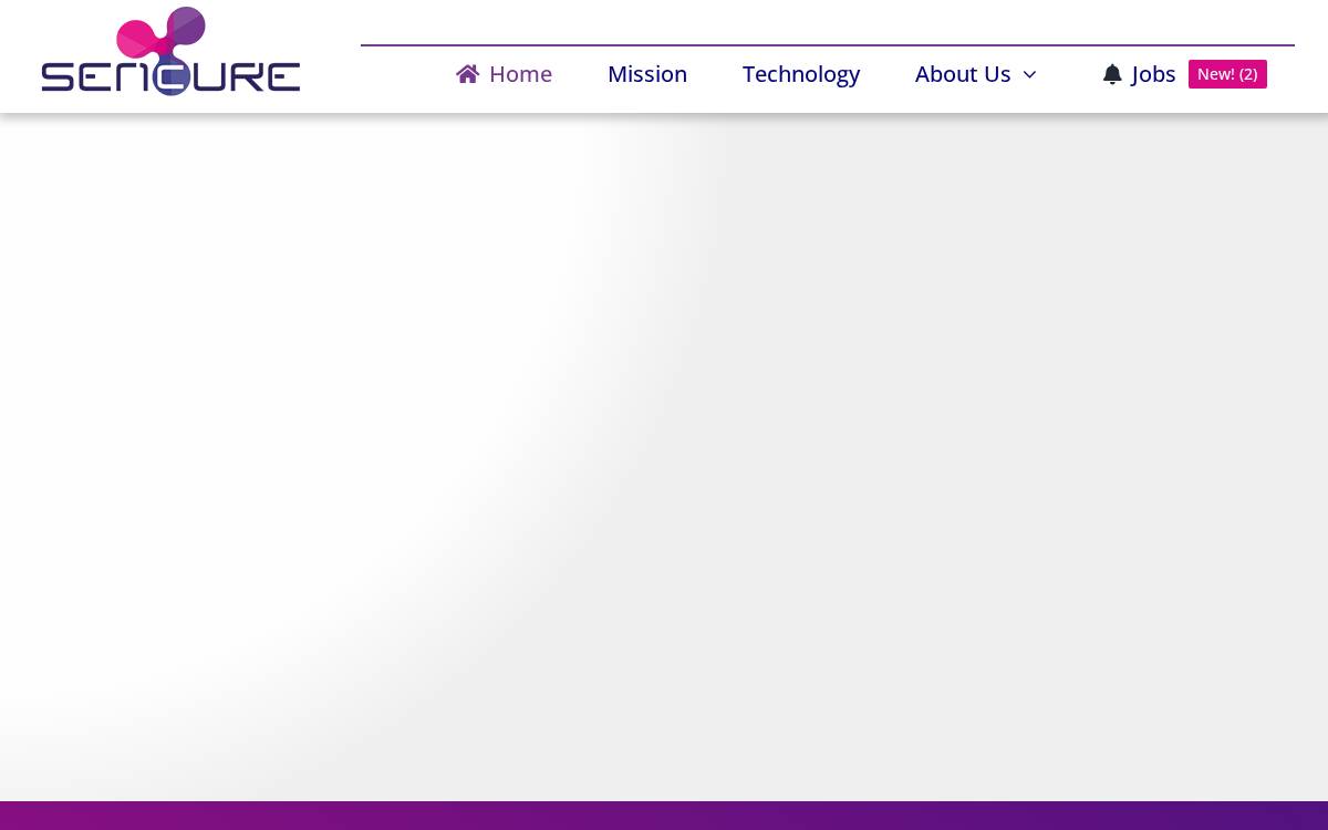 Sencure website preview