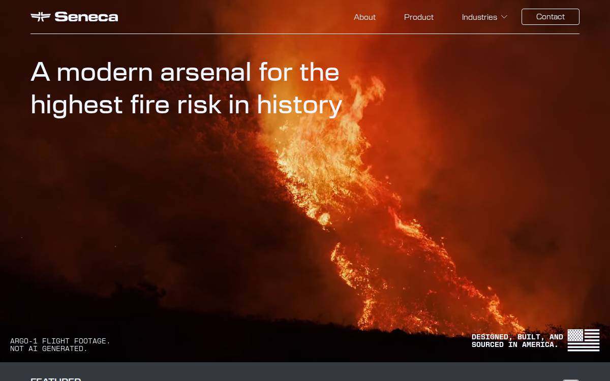 Seneca website preview