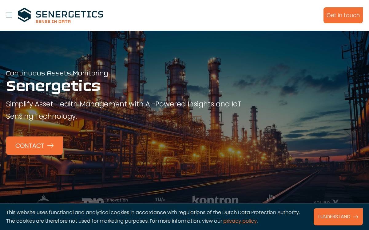 Senergetics website preview