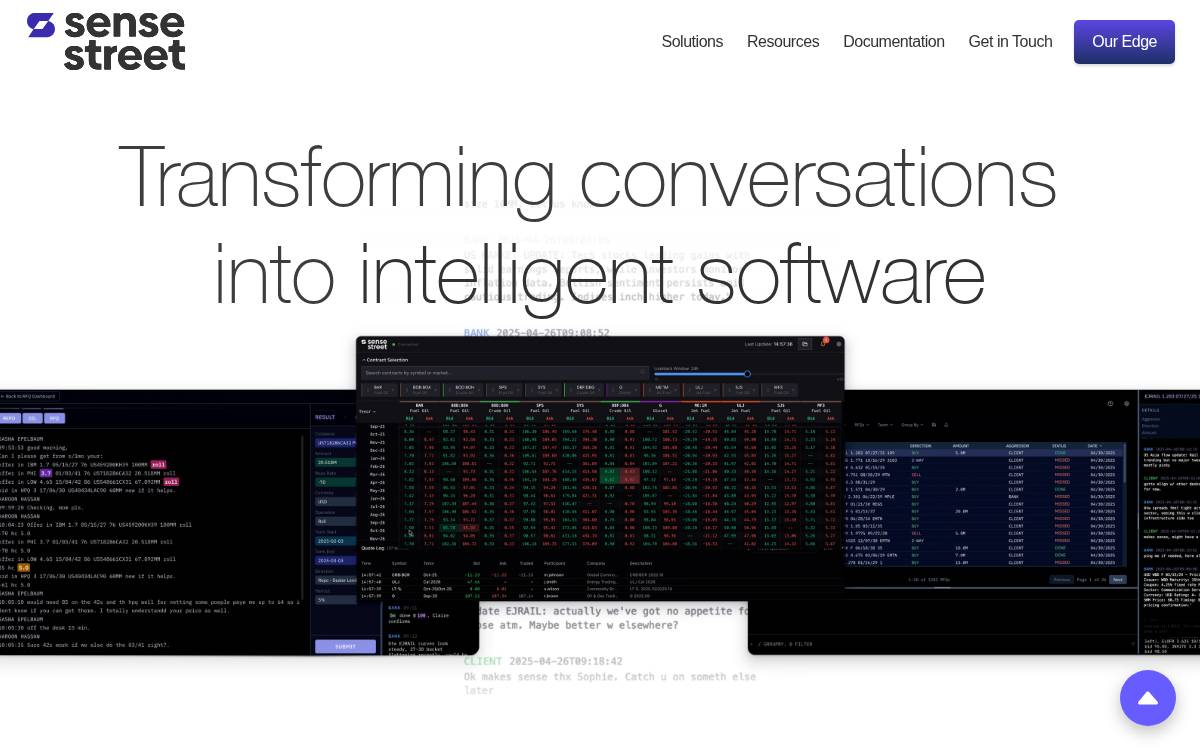 Sense Street website preview