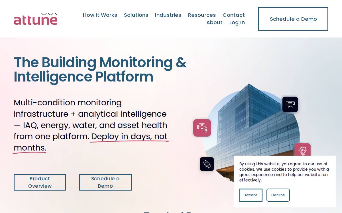 Senseware website preview