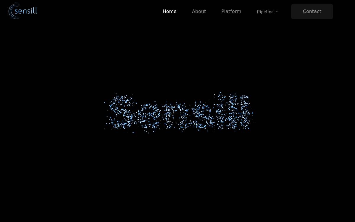 Sensill website preview