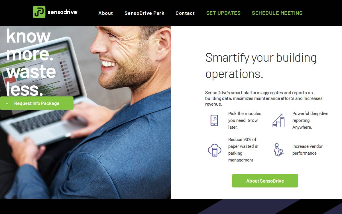 Sensodrive website preview